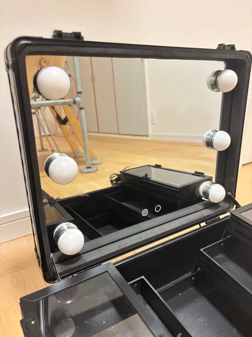 Francfranc LEDライト付き ハリウッドメイクBOX