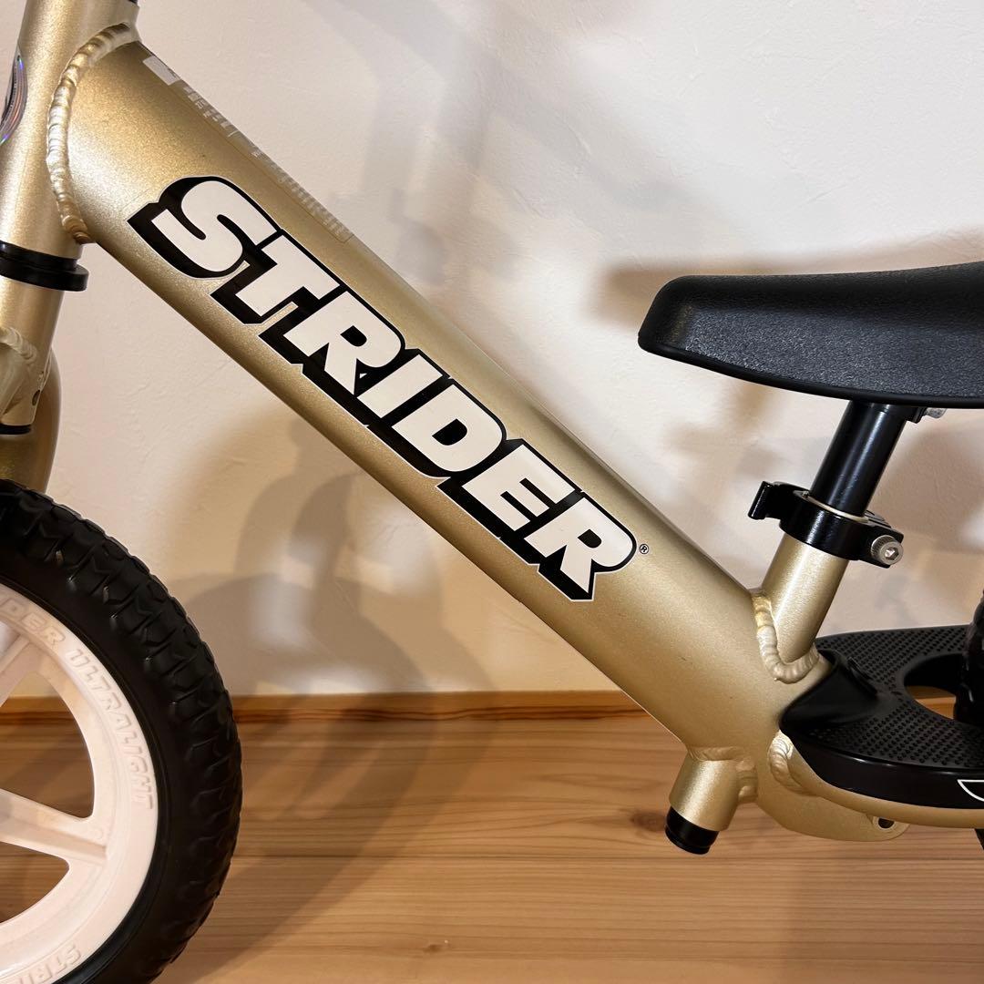 【美品】ストライダー 12PRO ゴールド