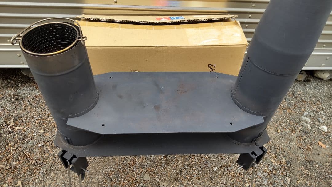 ペレットコンロ　きりんさん　きりんストーブ