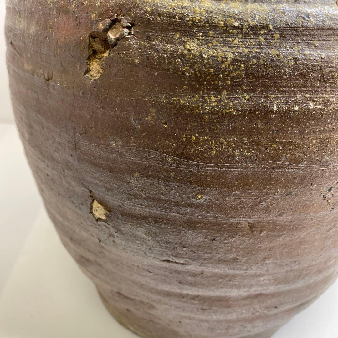 鎌倉時代　古備前壷　共箱　高さ約30㎝　東Y7-0228④タトオ