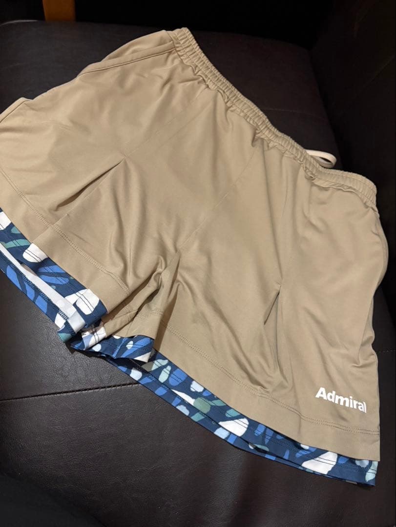 最終値下げ　Admiral 上下セットテニスウェア Lサイズ BEG