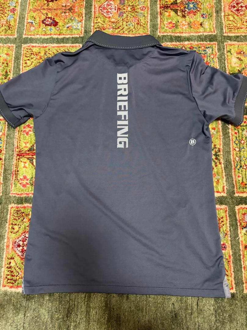 【即日発送】ブリーフィング　ポロシャツ　ダークグレー