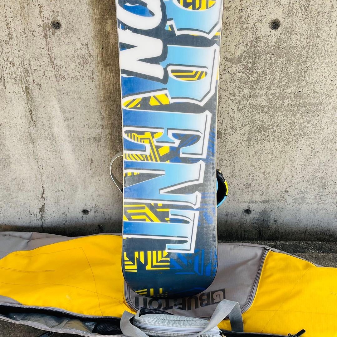 SPOON スノーボード　スノボービンディングセット　147cm ケース付き