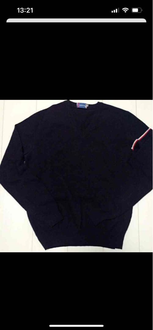 MONCLER、ウール100%ニット