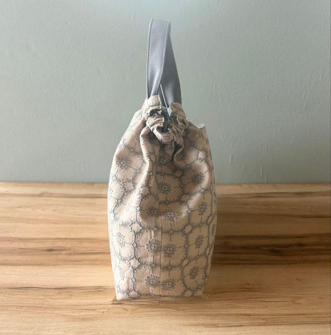 【うさこ様オーダー】ミナペルホネンハンドメイドシャーリングバッグ