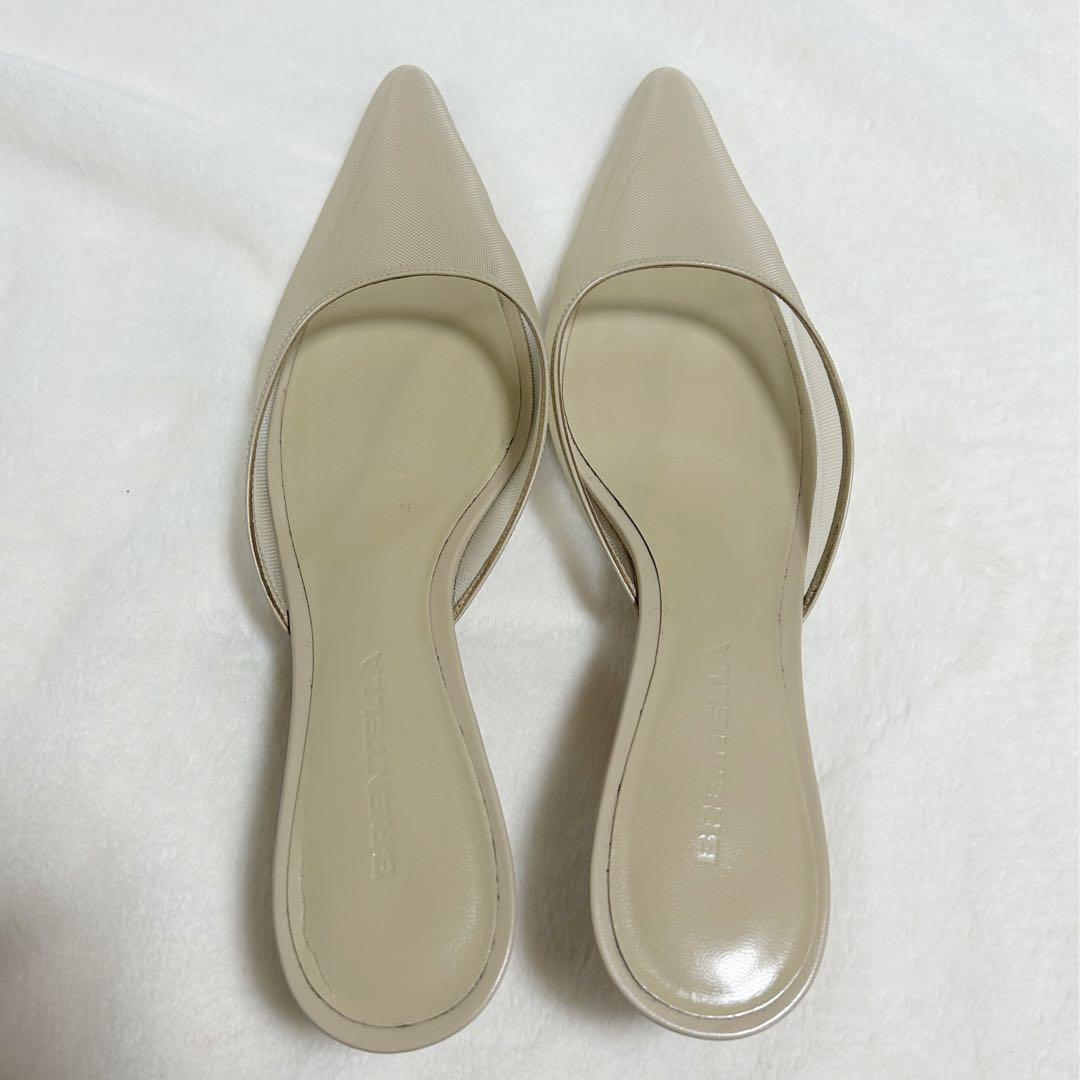 BRENTELLA ブレンテッラメッシュミュール 38size
