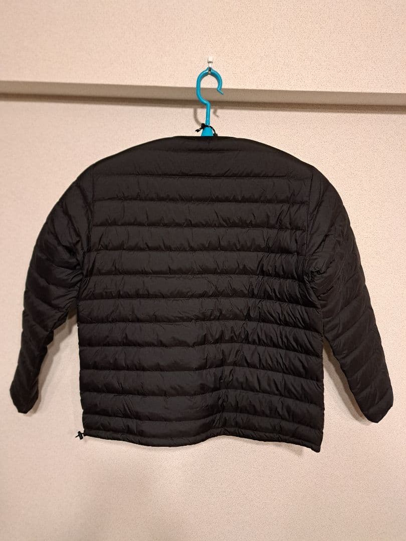 試着のみ DANTON　ダントン インナーダウン 　ブラック　メンズ XL