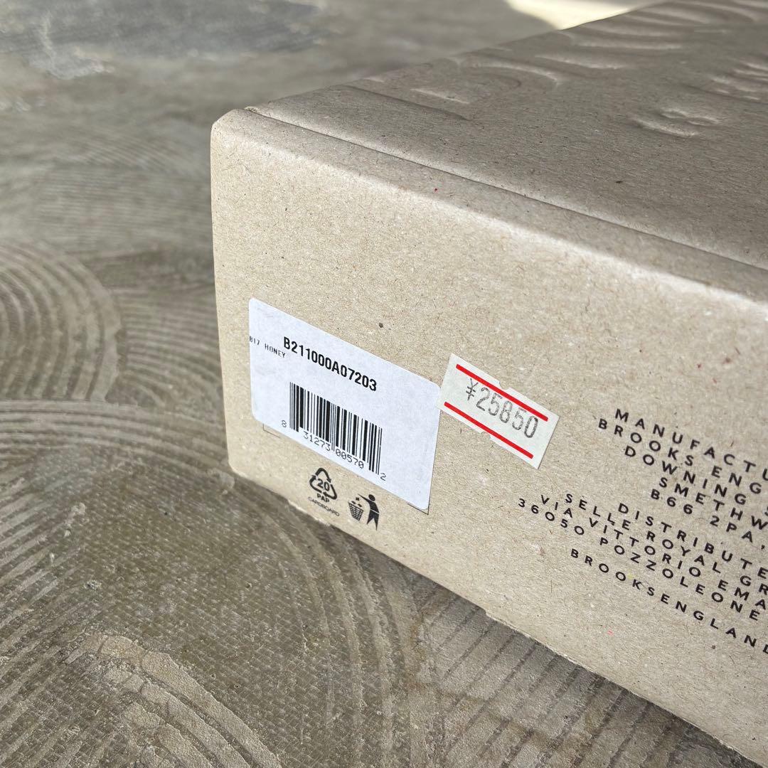 BROOKS ブルックス B17 Champion Standard HONEY