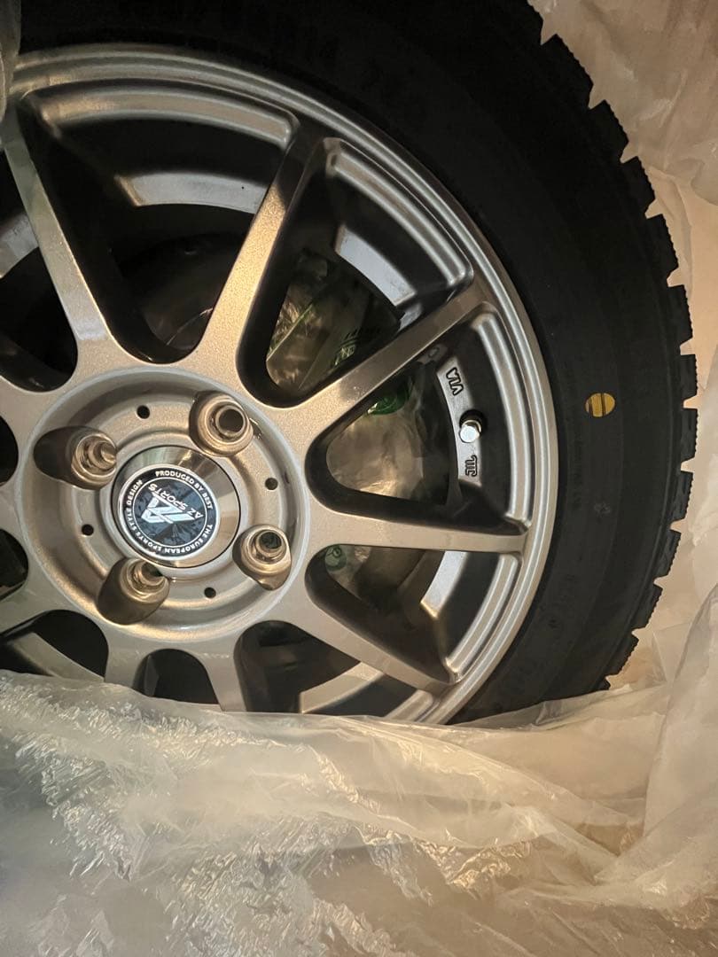 DUNLOP 155/65R14 タイヤ・ホイールセット