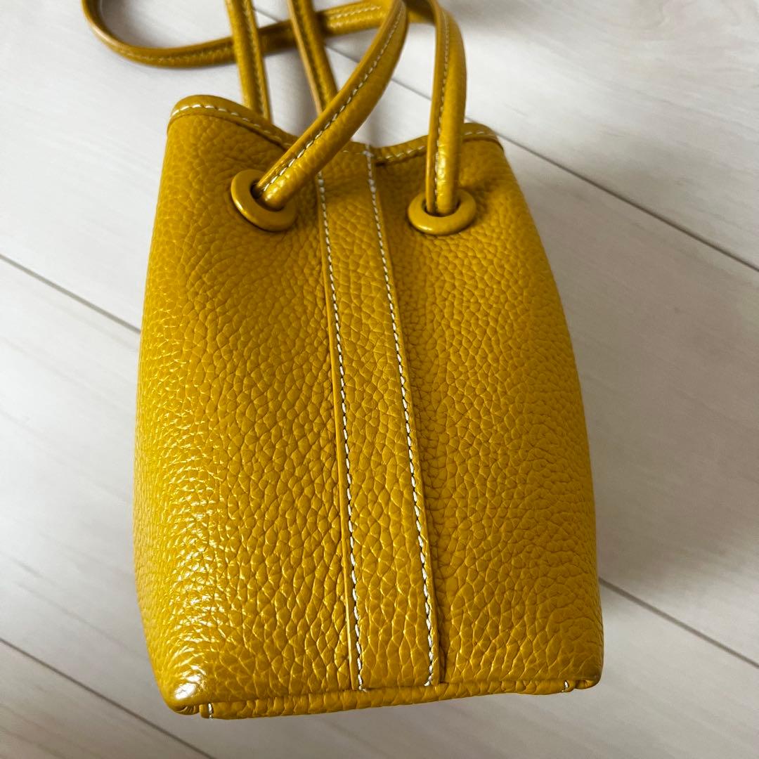 vasic bond mini mini ハンドバッグ　イエロー