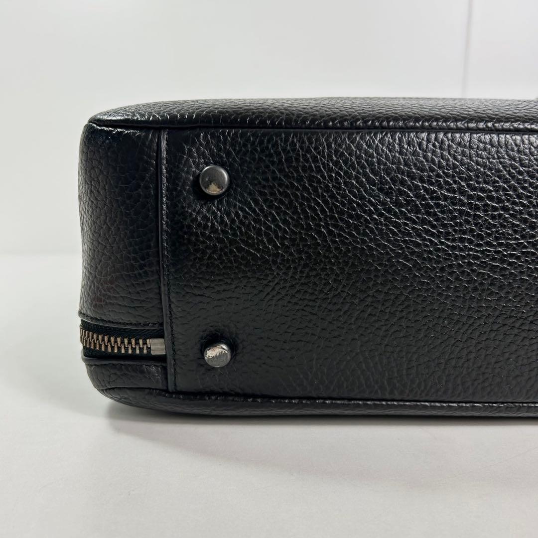 ✅【良品】定価11万　メンテ済み　コーチ　ビジネスバッグ　COACH レザー