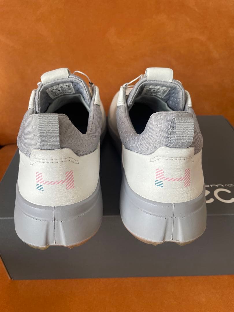 ECCO ゴルフシューズ 38 ホワイト