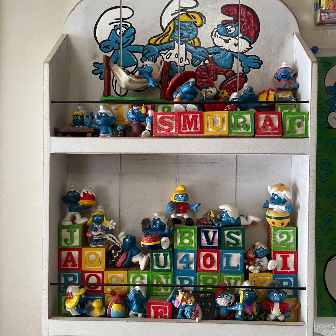 スマーフ 色々セット 沢山 アメリカン雑貨 フィギュア ビンテージ 積み木