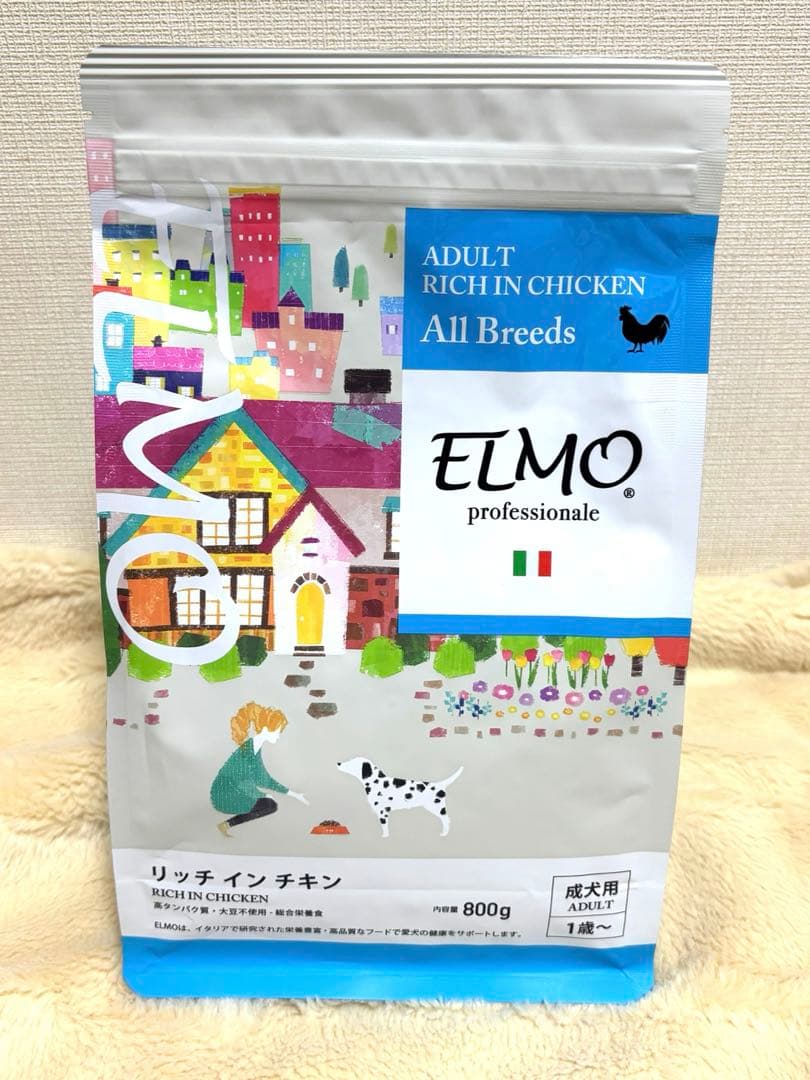 ELMO エルモ プロフェッショナーレ リッチインチキン ドッグフード 成犬用