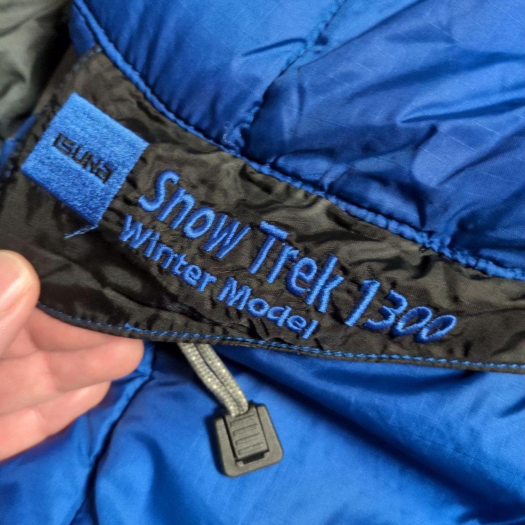 【美品】ISUKA スノートレック1300 冬モデル　イスカ　シュラフ寝袋