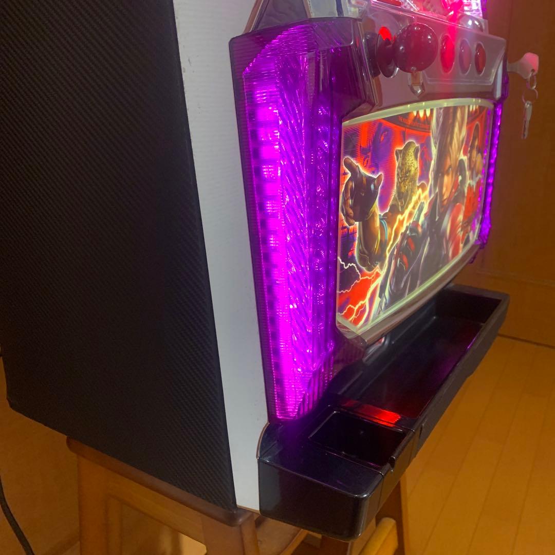 パチスロ実機　鉄拳2 メダル不要機付　家庭用電源　鉄拳2nd