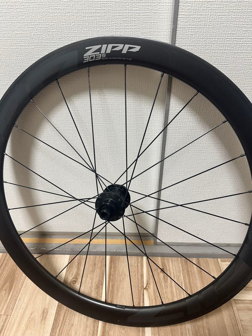 【ジャンク】ZIPP 303S Tubeless Disc 前後セット