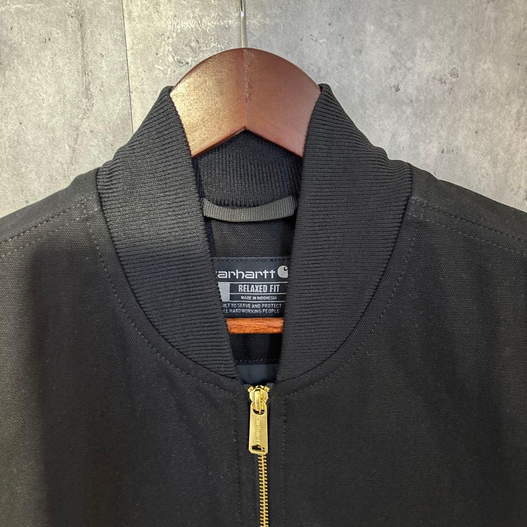 カーハート ダックベスト【黒】USED美品 Lsize