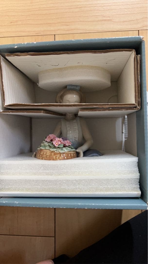 リヤドロ】【どこに飾ろうかな？】【絶版】 [8574]