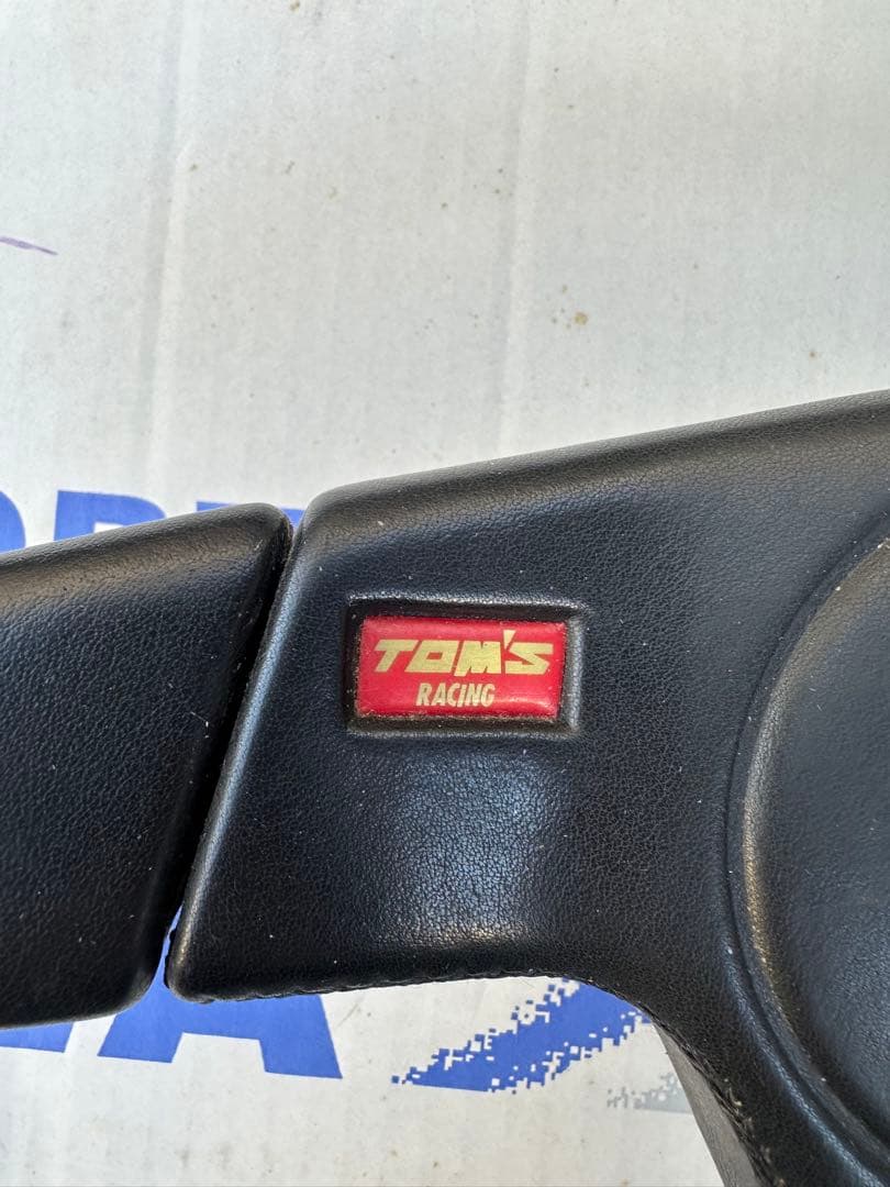 希少　当時物　TOM'S Racing レザーステアリング　36パイ