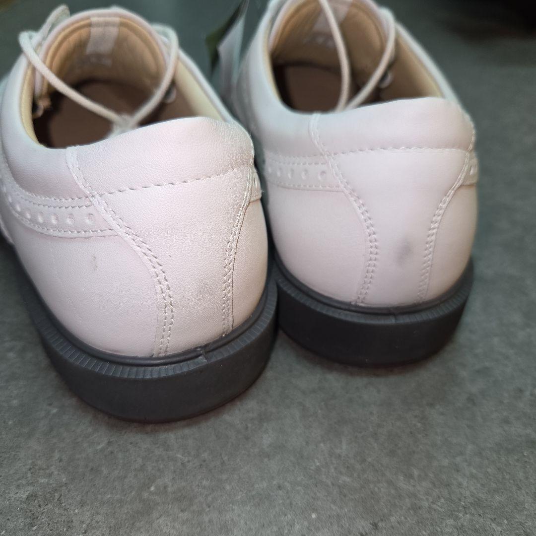 未使用！eccoエコー Tour Hybrid Wingtip ゴルフシューズ白