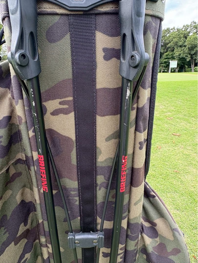 BRIEFING★CR-4★ブリーフィング★9.5型★良品★スタンド(カモフラ)