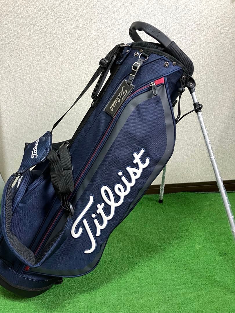 タイトリスト　スタンド式キャディバッグ　極美品‼️