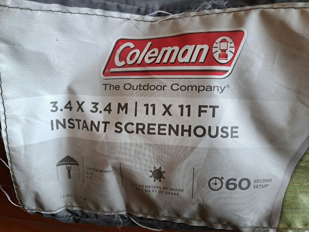 コールマン テント インスタントスクリーンキャノピー タープ家族