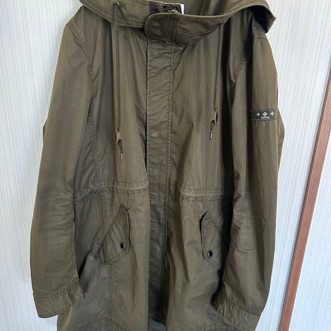TATRAS タトラス LITTOモッズコート オリーブ ダウンライナーなし L