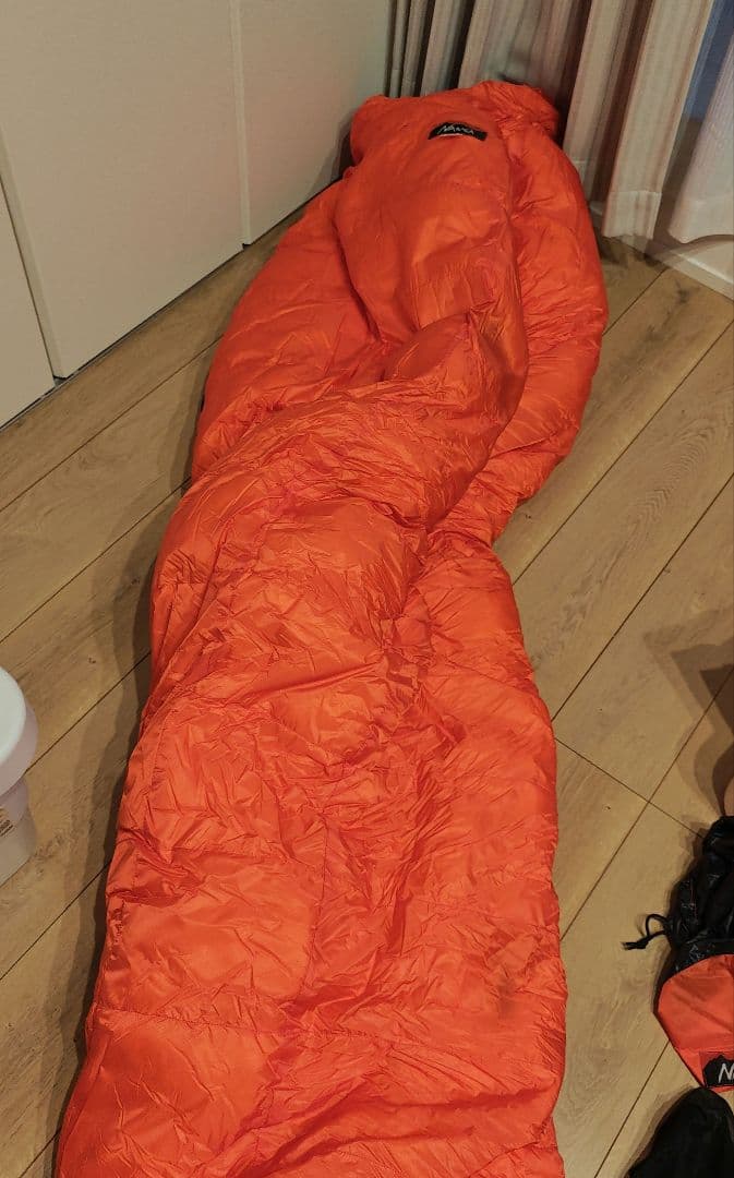 NANGAシェラフ1回使用 LEVEL8/23/AURORA LIGHT/RED