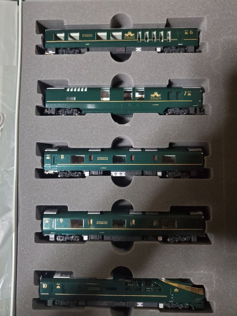 TOMIX TWILIGHT EXPRESS 瑞風 10両セット+室内表現シート