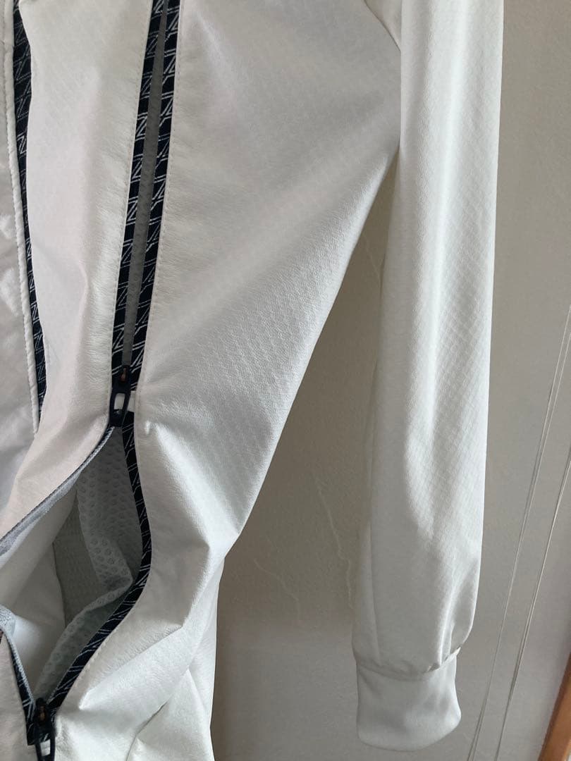 1回使用‼️✳️OAKLEY GOLF トラックジャケット ブルゾン‼️✳️Lホワイト白