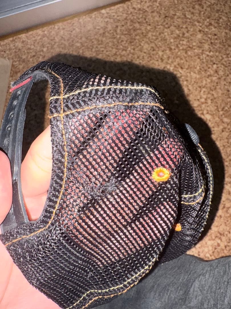 EVISU FAR EAST スカル刺繍　デニム　メッシュ　キャップ