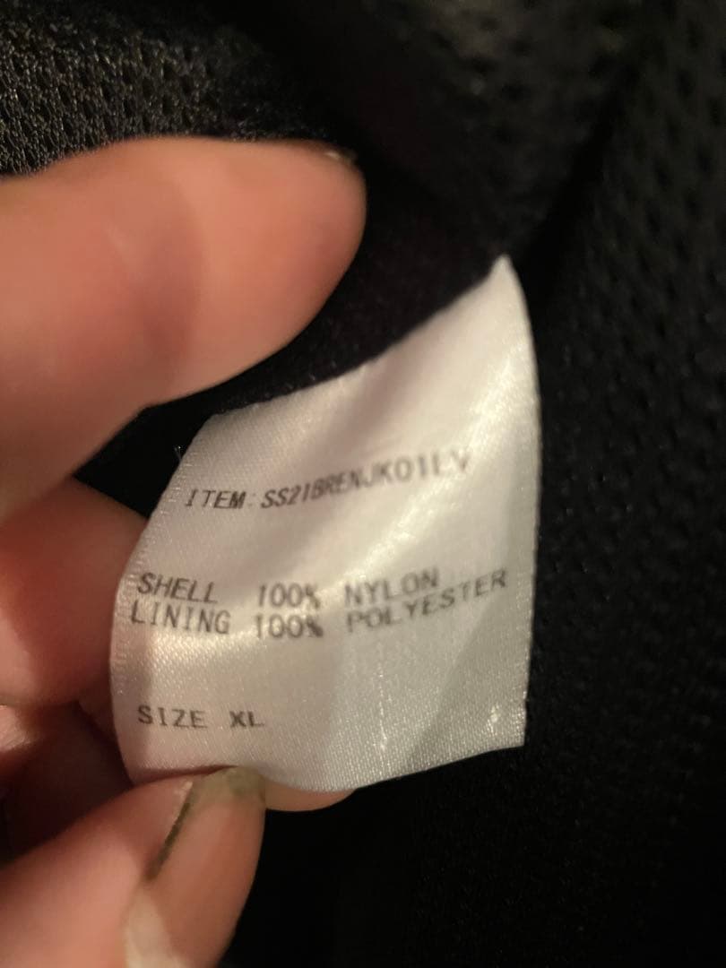 ennoy ENNOY シャカシャカセットアップ　ネイビー　白刺繍