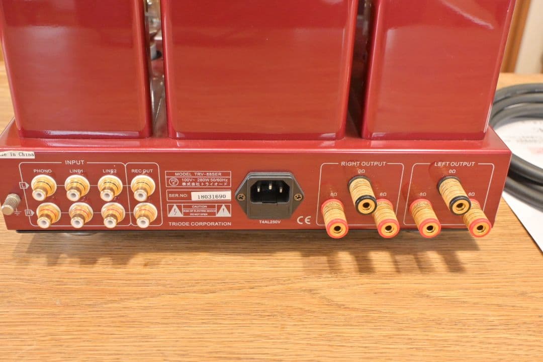 TRIODE TRV-88SER/KT88 真空管プリメインアンプ トライオード