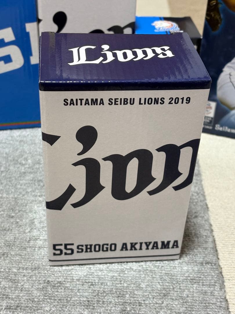 【新品未使用品】埼玉西武ライオンズ 秋山翔吾 & 山川穂高 ボブルヘッド セット