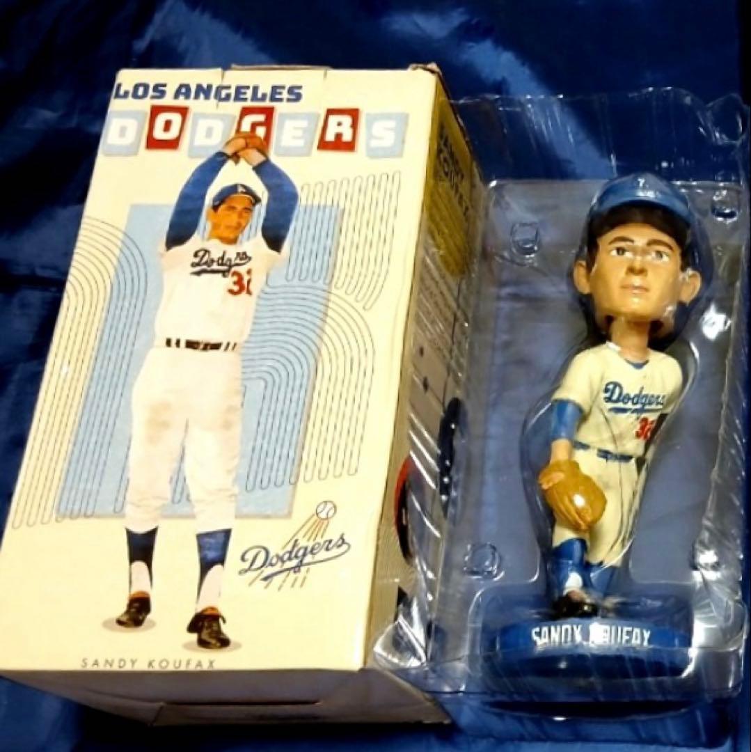 【希少】サンディ・コーファックス　ボブルヘッド　球場配布品