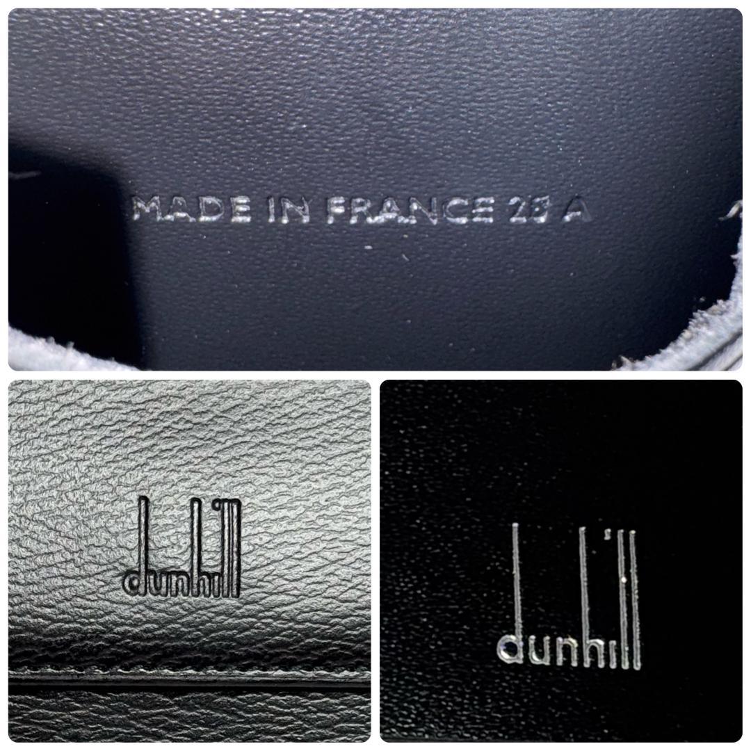 未使用　dunhill　ダンヒル　レザー　カードケース　名刺入れ　パスケース