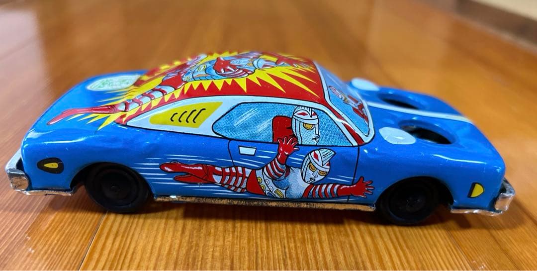 特撮テレビ番組「ジャンボーグＡ」　ブリキ　日本製　車