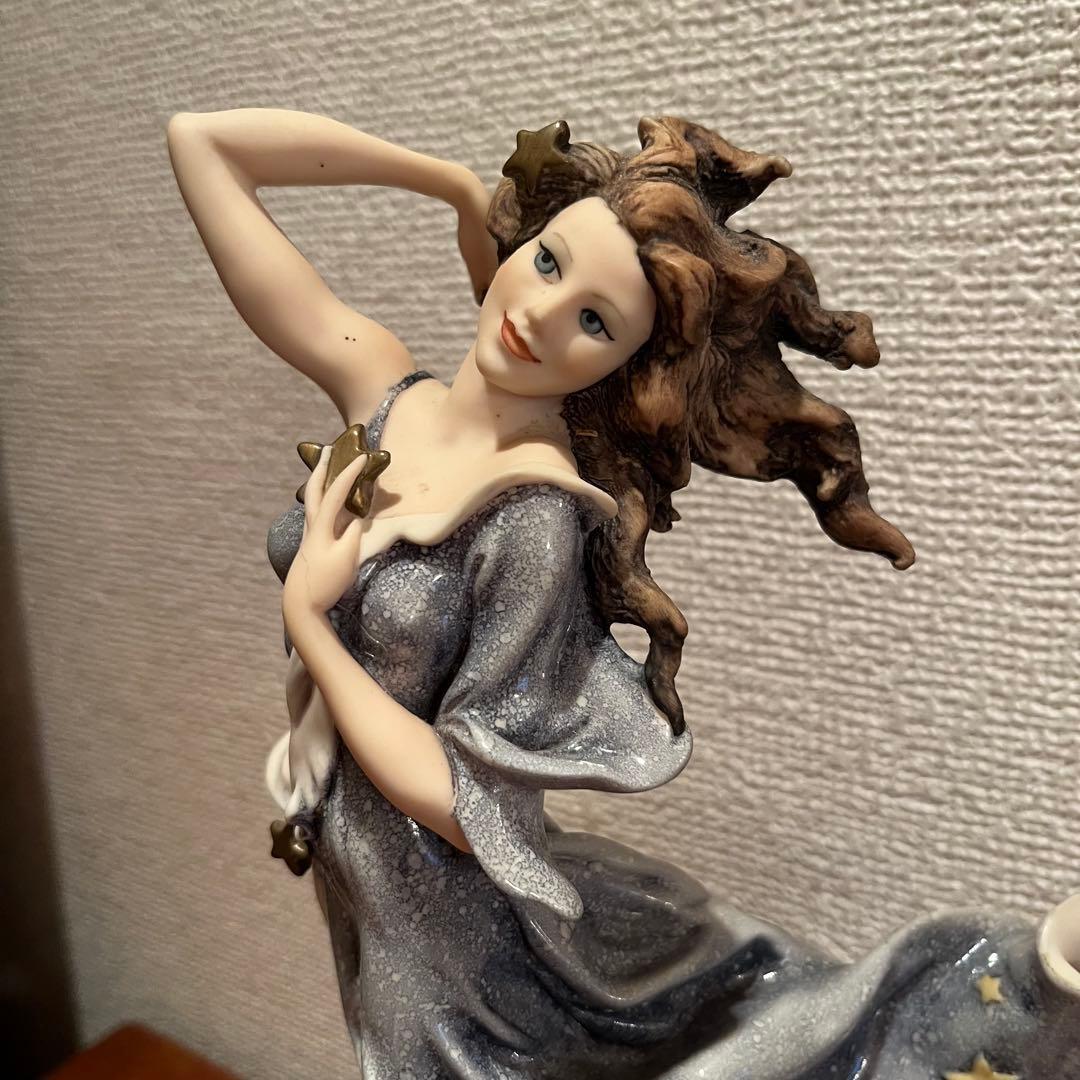 ジョゼッペアルマーニ　宇宙の女神と地球　陶器　人形　置物　オブジェ　ヴィンテージ