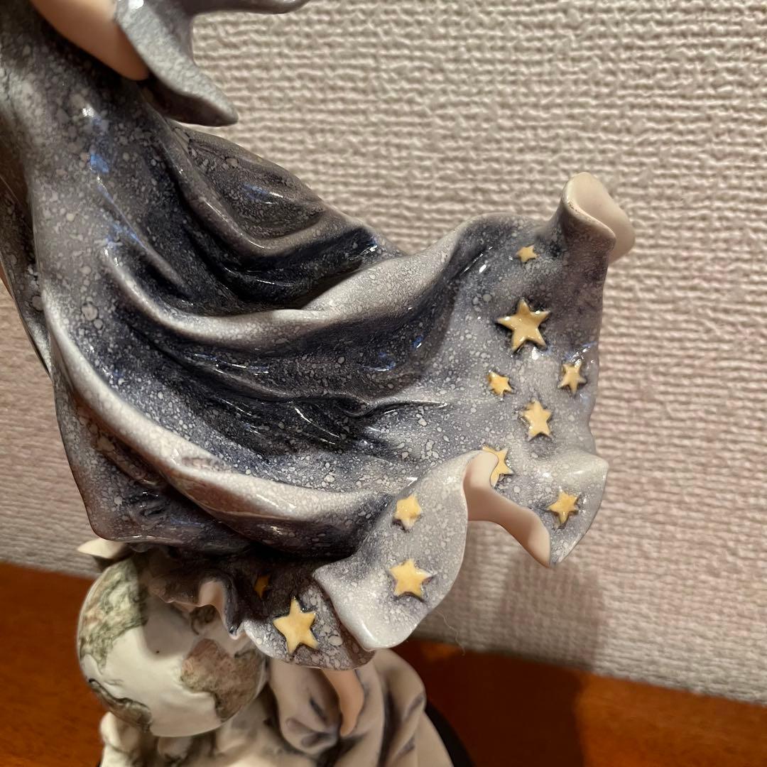 ジョゼッペアルマーニ　宇宙の女神と地球　陶器　人形　置物　オブジェ　ヴィンテージ