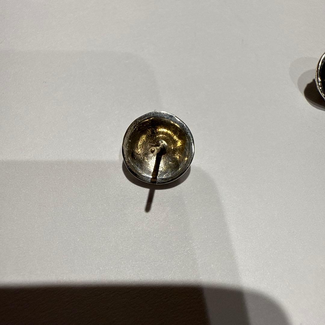 クロムハーツ　クロスボール　スタッドピアス　両耳