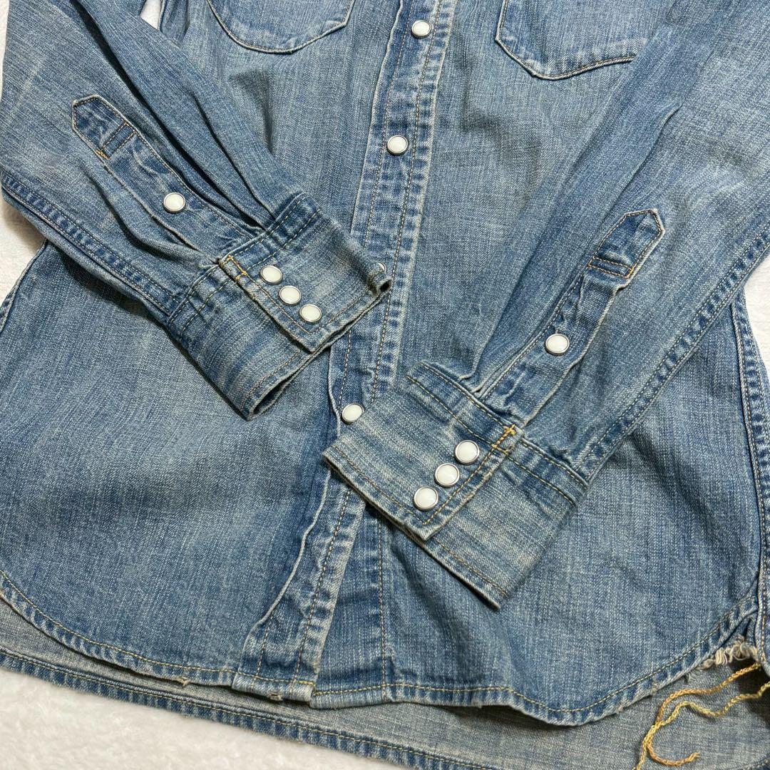 【新品未使用】REMI RELIEF ウエスタンデニムシャツ アパルトモン別注