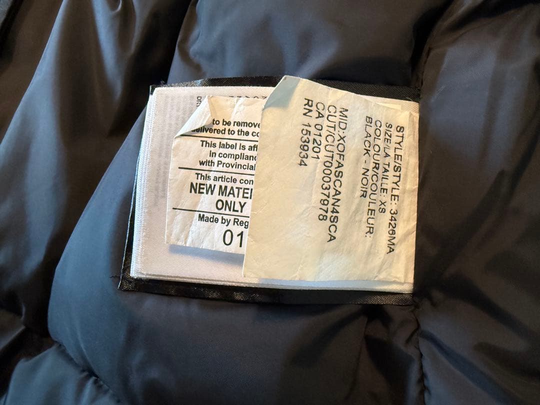 カナダグース　シャトーパーカー　(クリーニング済)