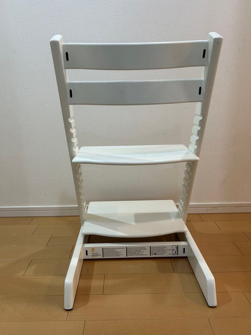 ストッケ　シリアルナンバー無し　トリップトラップ(ホワイト)