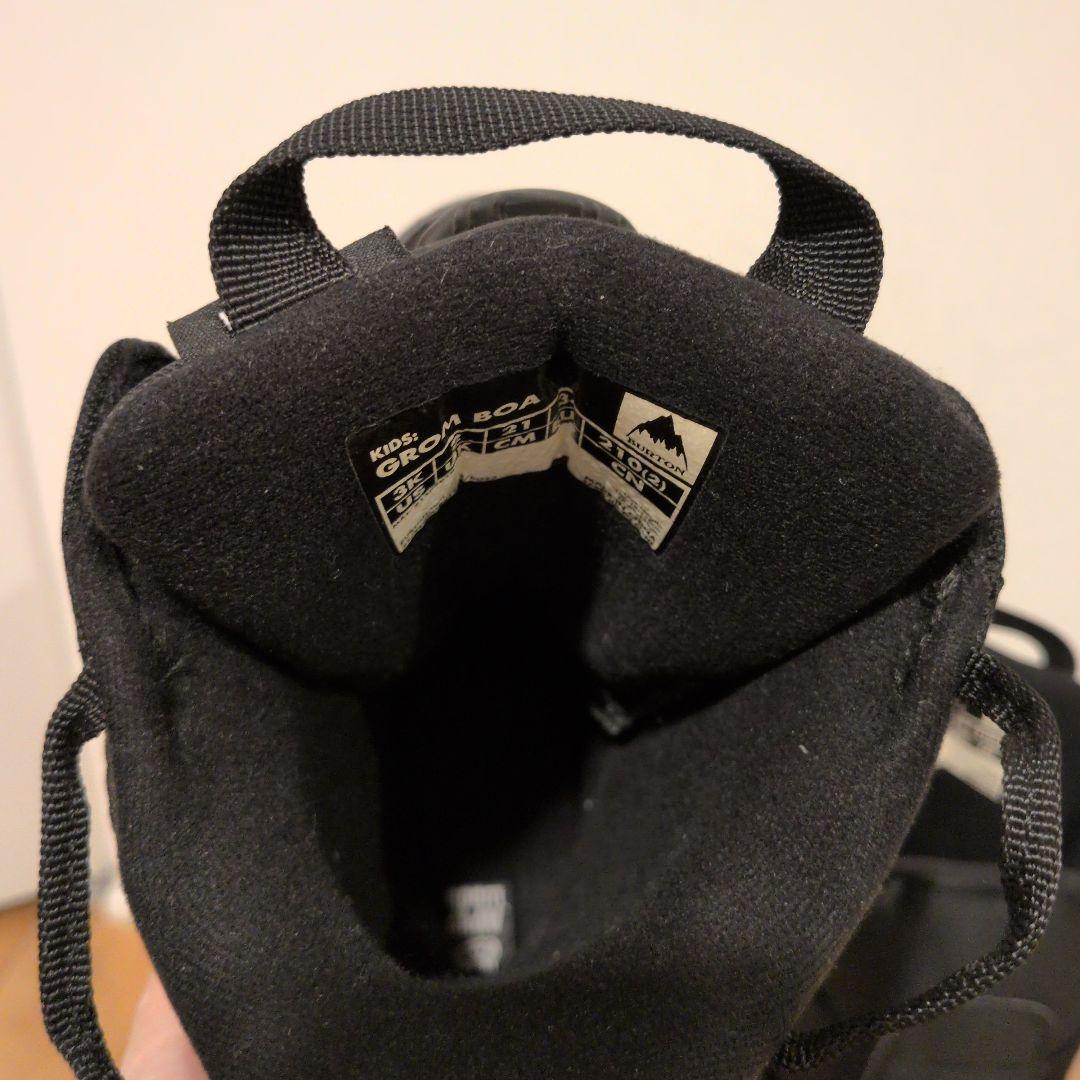 BURTON GROM BOA KIDS スノーボードブーツ 3K 21cm