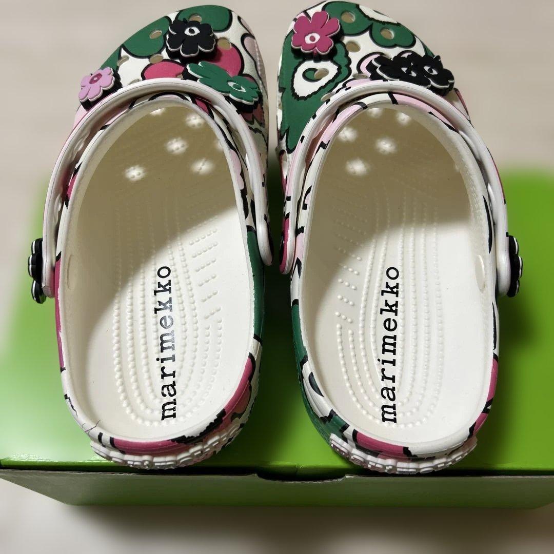 （海外正規店購入）マリメッコ　クロックス Classic Clog Multi