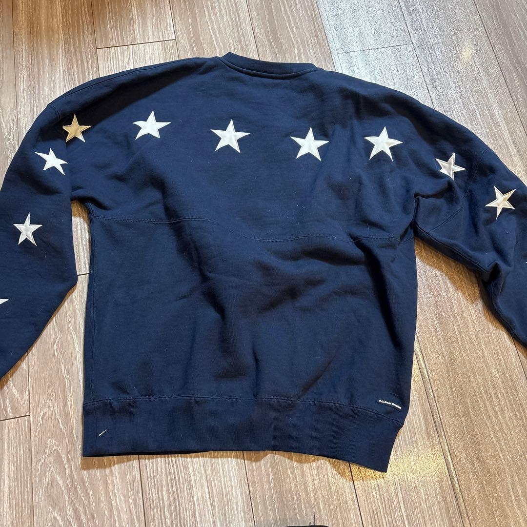 美品　fcrb× soph. スタークルーネックスウェット　裏起毛