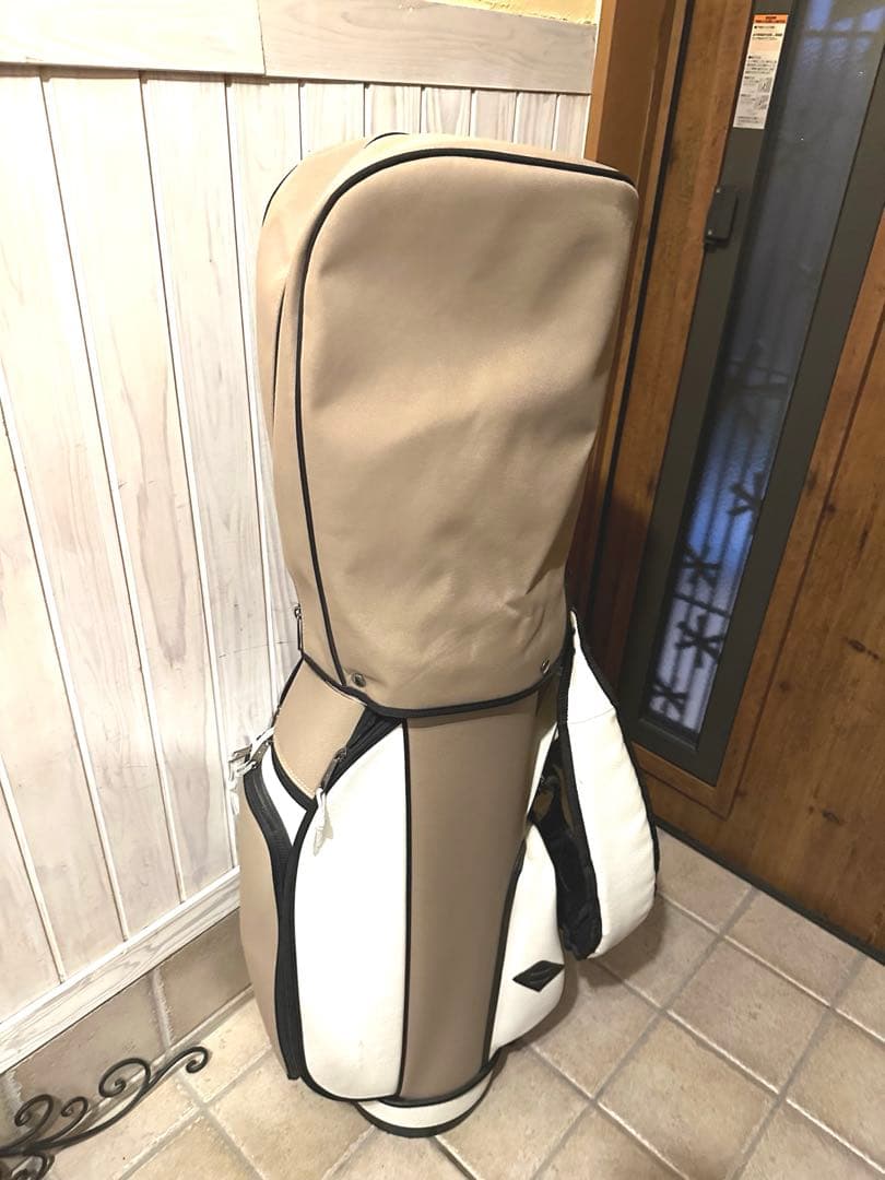 JONES キャディバッグ ベージュ　キャメル