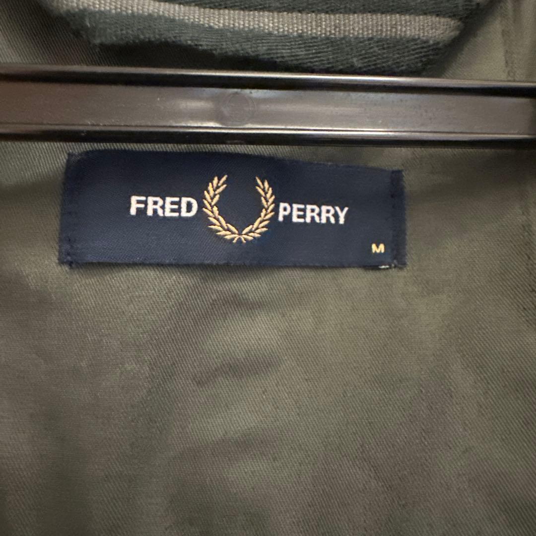 FRED PERRY モッズコート サイズM オリーブ・カーキ系